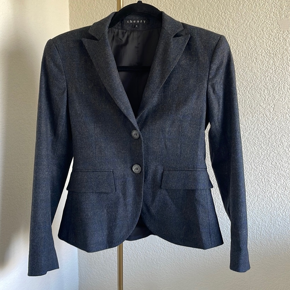 Theory Dark gray Blazer